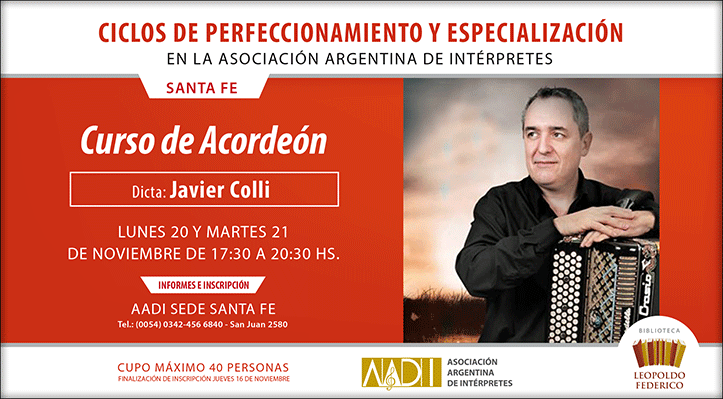Curso de Acordeón