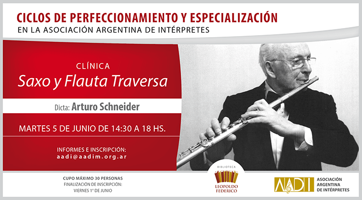 Clínica de “Saxo y Flauta Traversa”