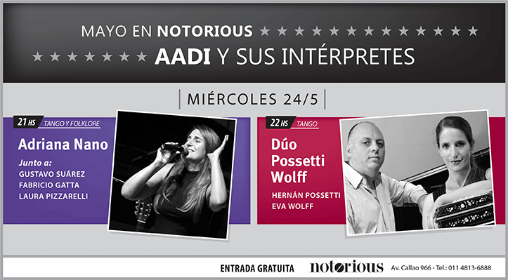 Adriana Nano y Dúo Possetti Wolff
