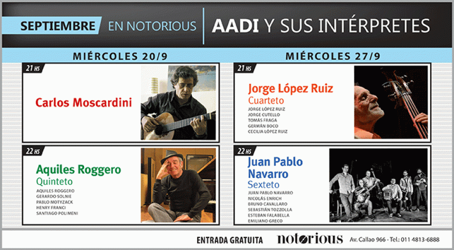 Carlos Moscardini - Aquiles Roggero Quinteto