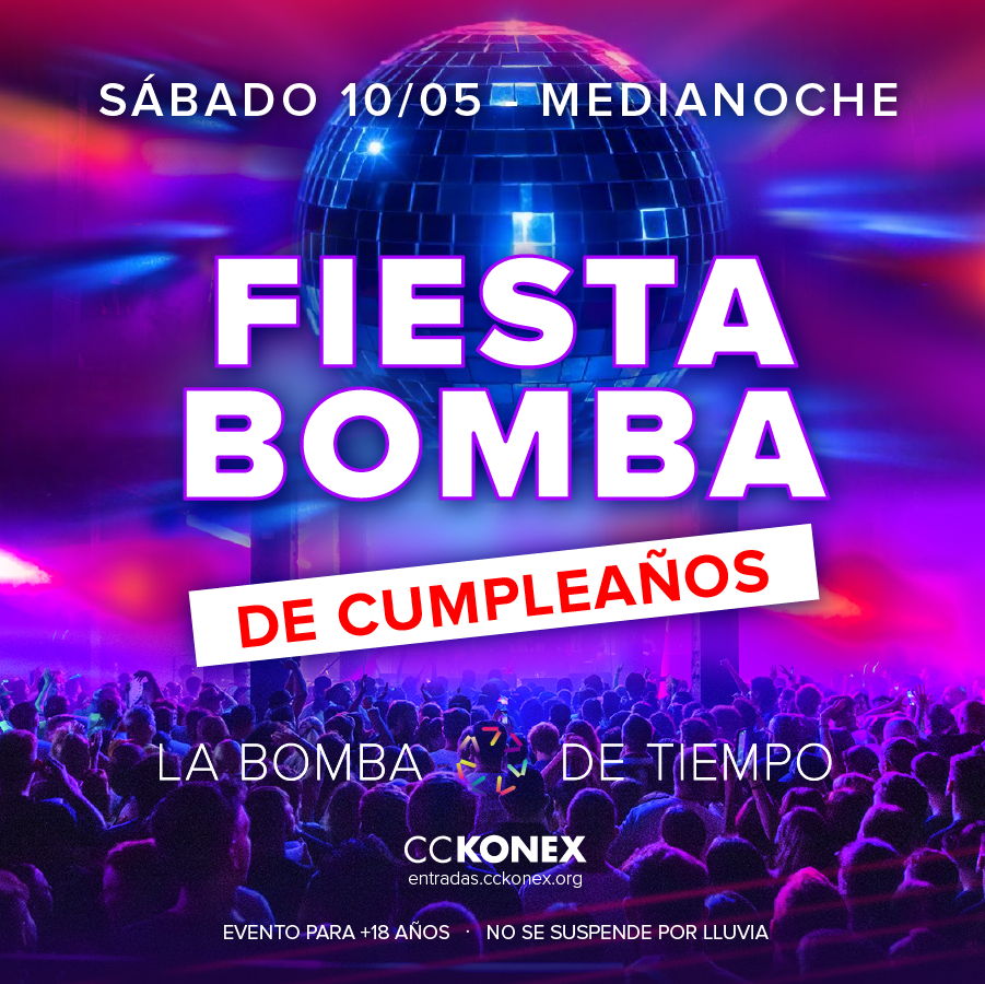 LA BOMBA DE TIEMPO CELEBRA 19 AÑOS