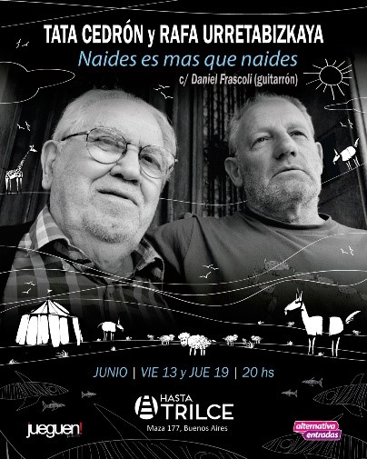TATA CEDRÓN y RAFAEL URRETABIZKAYA