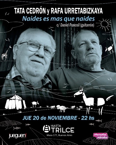 TATA CEDRÓN y RAFAEL URRETABIZKAYA