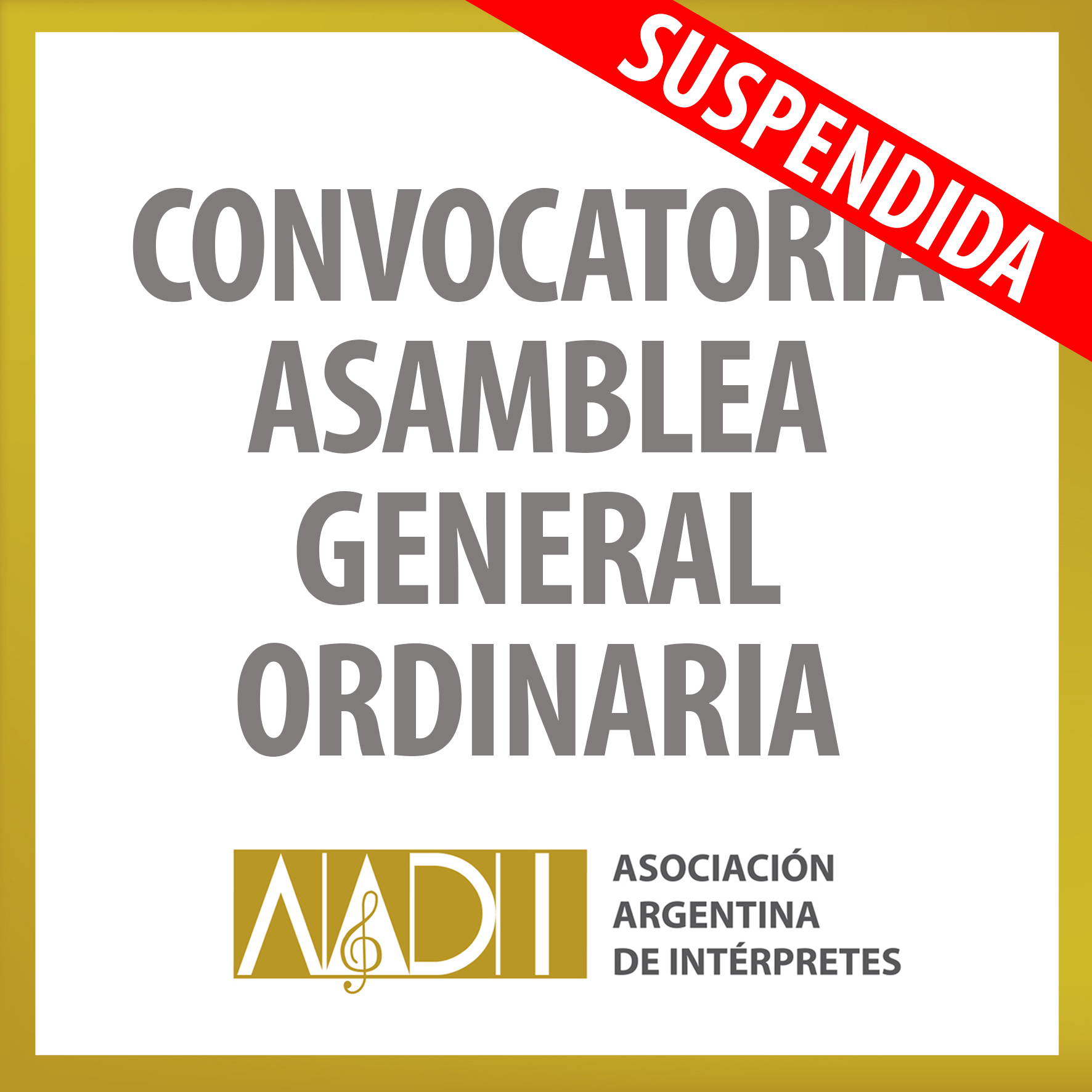 CONVOCATORIA ASAMBLEA GENERAL ORDINARIA 