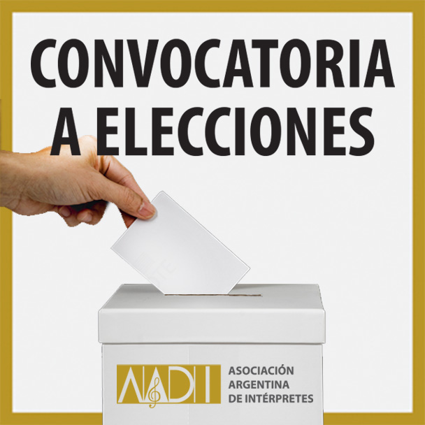 CONVOCATORIA A ELECCIONES 