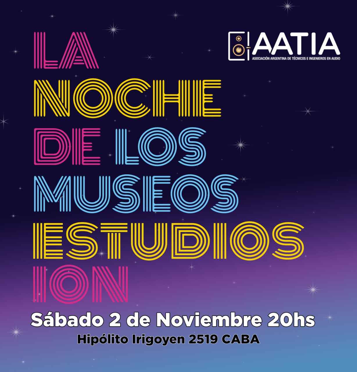 Estudios ION en la Noche de los Museos