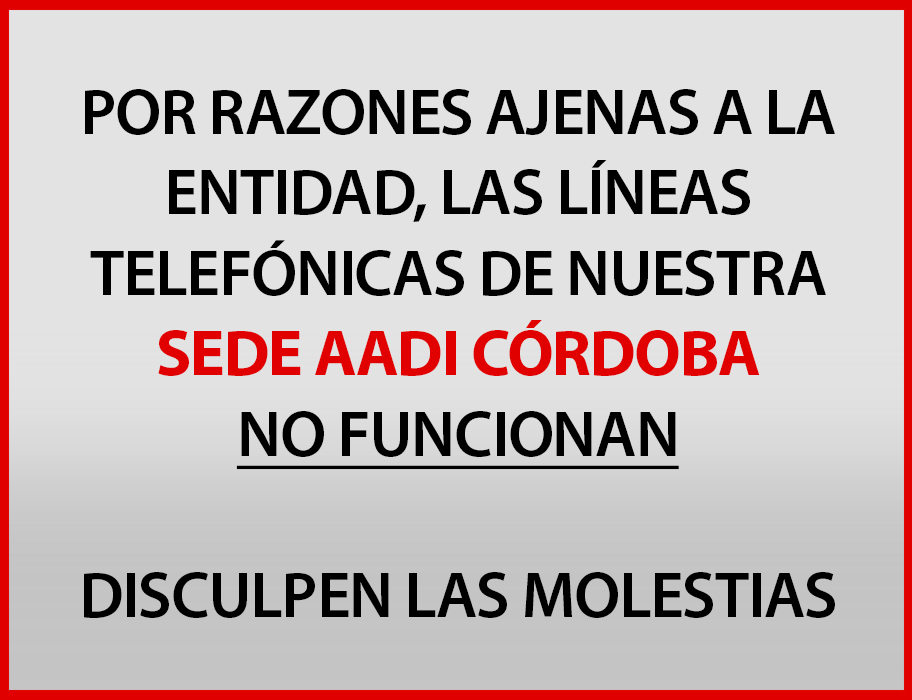 SEDE CÓRDOBA - LÍNEAS TELEFÓNICAS