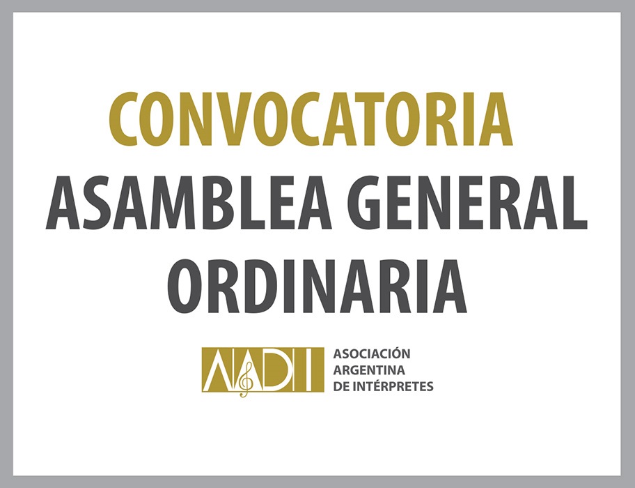 CONVOCATORIA ASAMBLEA GENERAL ORDINARIA 2026