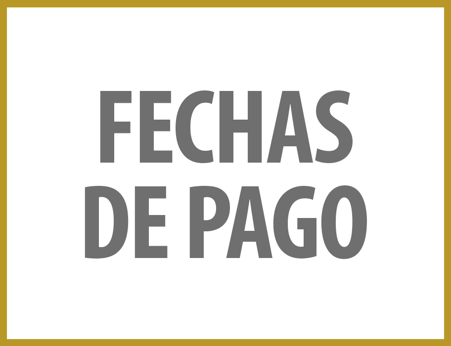 FECHAS DE PAGO - SERIE 2022-02